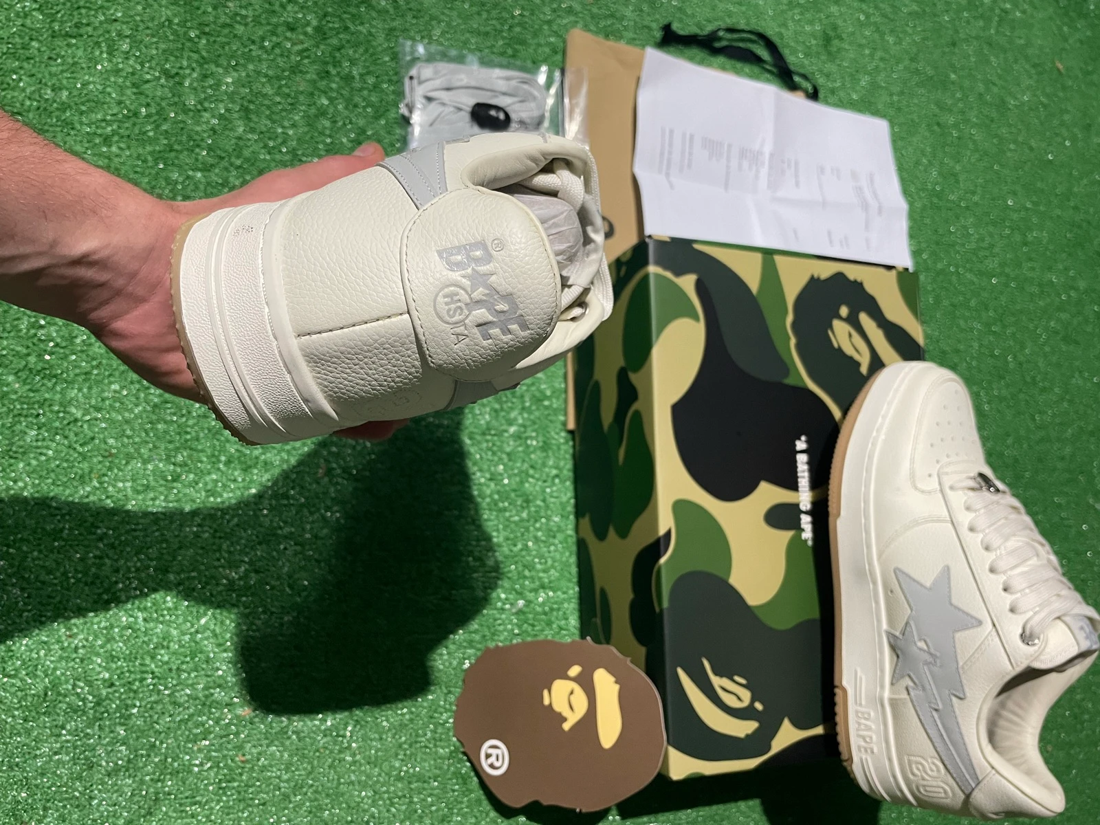 Tênis Bapesta x Highsnobiety Originais – photo 5